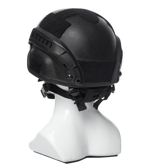 Black protective helmet Guardsman rear view 2/3